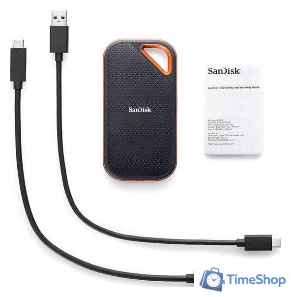 Внешний накопитель SanDisk Extreme Pro Portable V2 SDSSDE81-2T00-G25 2TB - Изображение №3 — Интернет-магазин Time-Shop