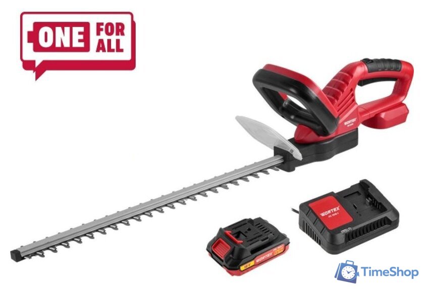 Кусторез Wortex DB 5218 ALL1 XLT Set 1334652 (с 1-им АКБ) - Изображение №1 — Интернет-магазин Time-Shop
