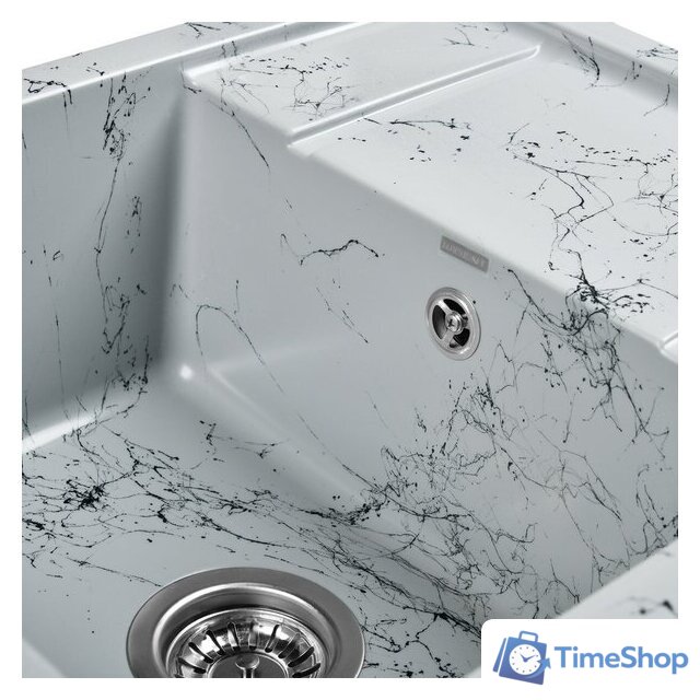 Кухонная мойка Wisent WB19-16 (с сифоном GER013) - Изображение №4 — Интернет-магазин Time-Shop