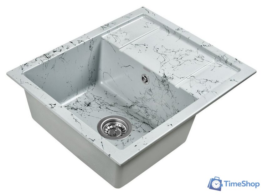 Кухонная мойка Wisent WB19-16 (с сифоном GER013) - Изображение №5 — Интернет-магазин Time-Shop
