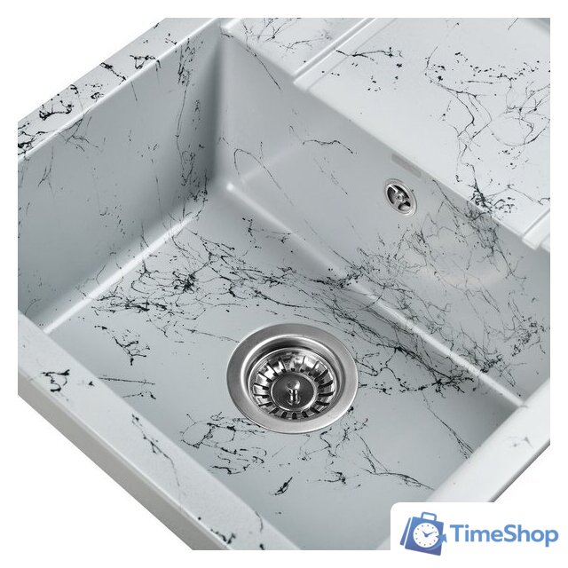 Кухонная мойка Wisent WB19-16 (с сифоном GER013) - Изображение №2 — Интернет-магазин Time-Shop