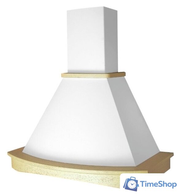 Кухонная вытяжка Elikor Ротонда 90П-650-П3Д (бежевый/дуб неокрашеный) (941556) - Изображение №2 — Интернет-магазин Time-Shop