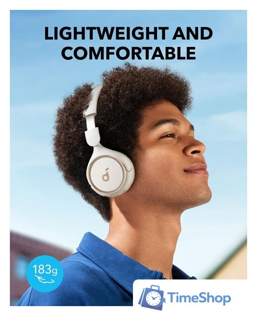 Наушники Anker Soundcore H30i (белый) - Изображение №4 — Интернет-магазин Time-Shop