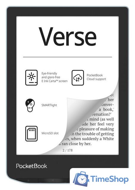 Электронная книга PocketBook 629 Verse Bright Blue - Изображение №1 — Интернет-магазин Time-Shop