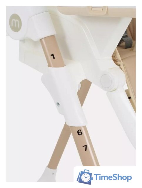 Высокий стульчик MOWbaby Honey New MBH170 (beige) - Изображение №7 — Интернет-магазин Time-Shop