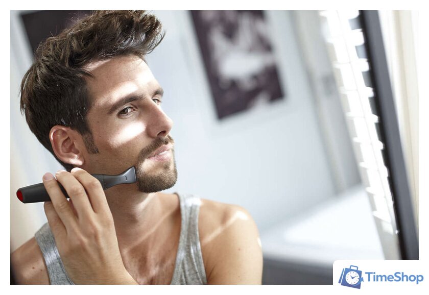 Триммер для бороды и усов Philips MG1100/16 - Изображение №9 — Интернет-магазин Time-Shop