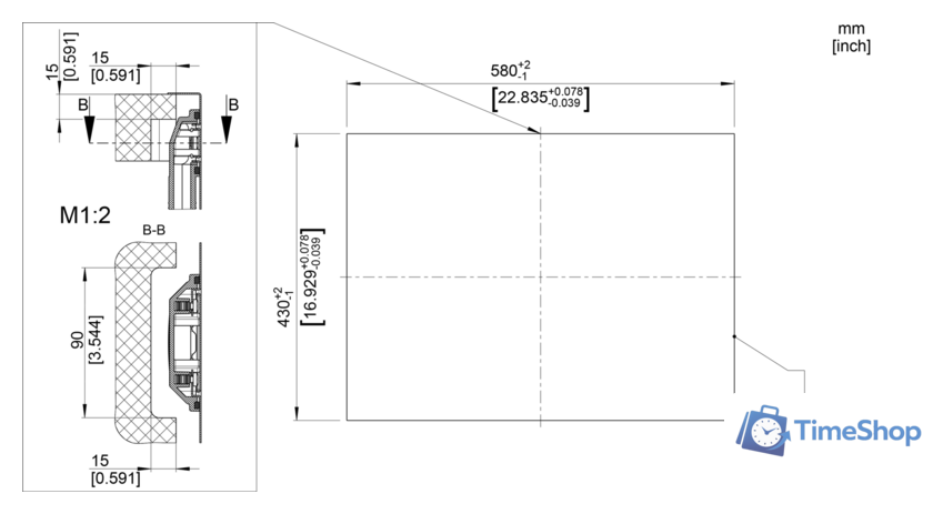 Кухонная мойка Blanco Claron 550-IF 521578 - Изображение №4 — Интернет-магазин Time-Shop