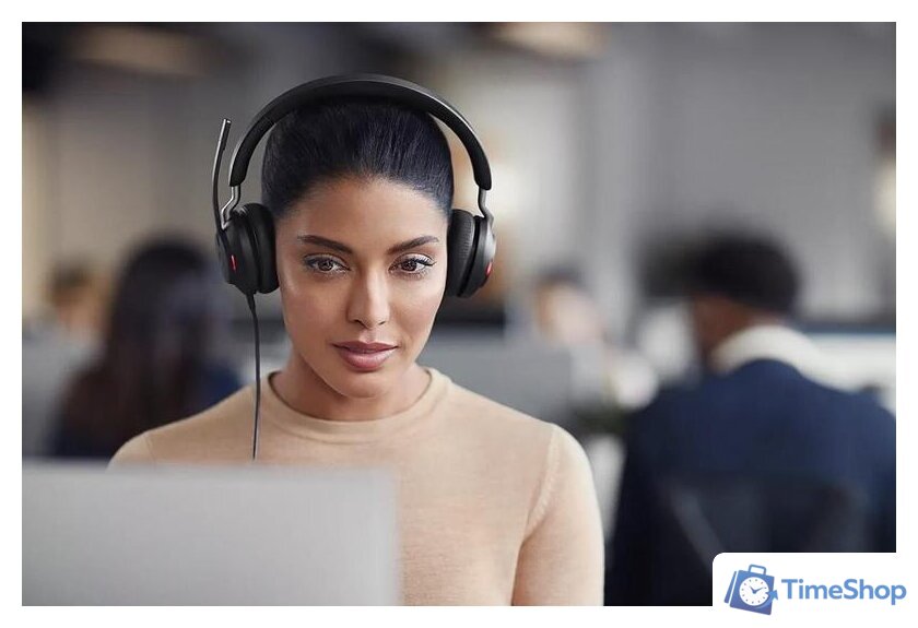 Офисная гарнитура Jabra Evolve2 40 MS Stereo USB-C - Изображение №7 — Интернет-магазин Time-Shop