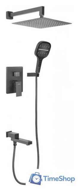 Душевая система  Hansberge H6075 (графит) - Изображение №1 — Интернет-магазин Time-Shop