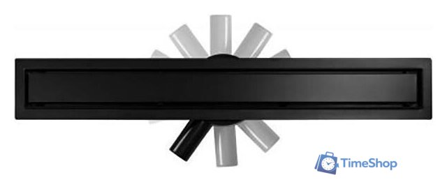 Трап/канал Roxen Supra Black 91050-65 - Изображение №5 — Интернет-магазин Time-Shop