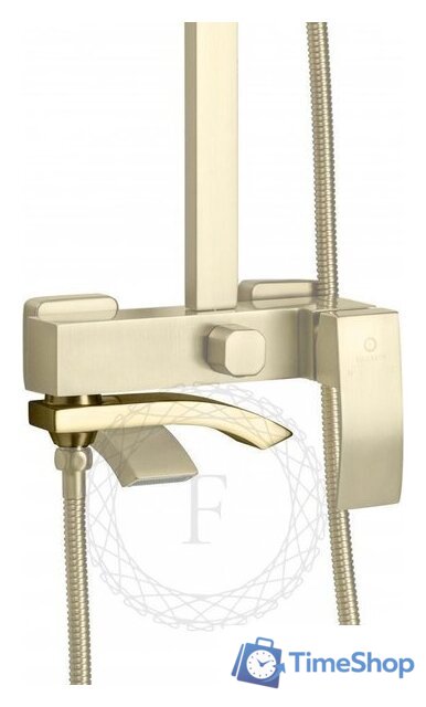 Душевая система  Filarete Waterfall FL2010 (матовое золото) - Изображение №5 — Интернет-магазин Time-Shop