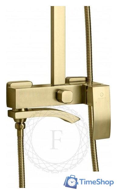 Душевая система  Filarete Waterfall FL2010 (матовое золото) - Изображение №6 — Интернет-магазин Time-Shop