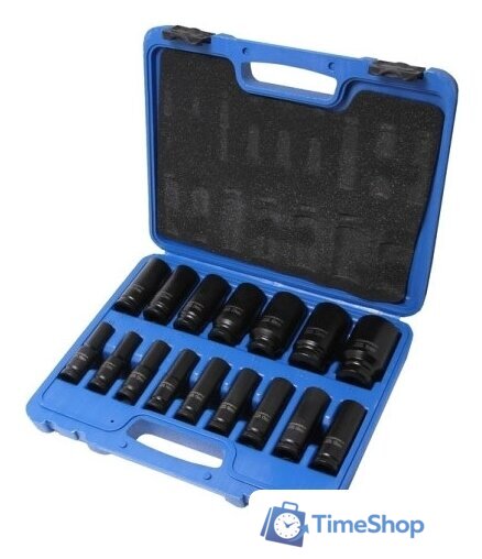 Набор трещотка с головками RockForce RF-4167-5MPB (16 предметов) - Изображение №1 — Интернет-магазин Time-Shop