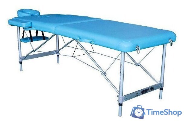 Массажный стол DFC Nirvana Elegant Luxe TS2010-Bu (голубой) - Изображение №1 — Интернет-магазин Time-Shop