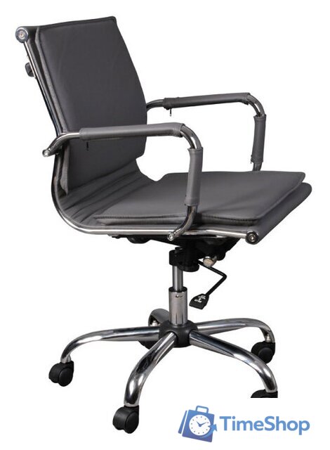 Офисное кресло Бюрократ CH-993-Low/Grey - Изображение №3 — Интернет-магазин Time-Shop