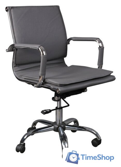 Офисное кресло Бюрократ CH-993-Low/Grey - Изображение №1 — Интернет-магазин Time-Shop