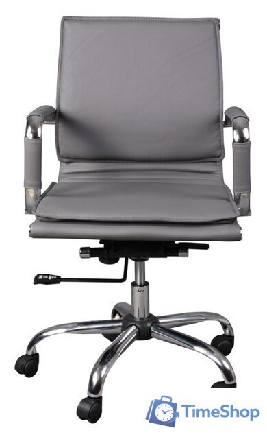 Офисное кресло Бюрократ CH-993-Low/Grey - Изображение №2 — Интернет-магазин Time-Shop