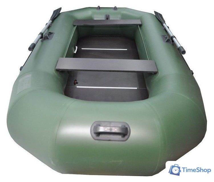 Гребная лодка Муссон Н-300 С (зеленый) - Изображение №6 — Интернет-магазин Time-Shop