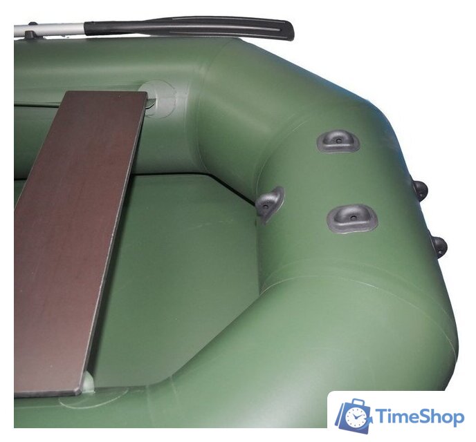 Гребная лодка Муссон Н-300 С (зеленый) - Изображение №3 — Интернет-магазин Time-Shop