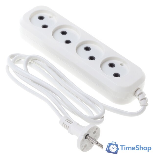 Удлинитель Buro BU-PSL4.1/W - Изображение №1 — Интернет-магазин Time-Shop
