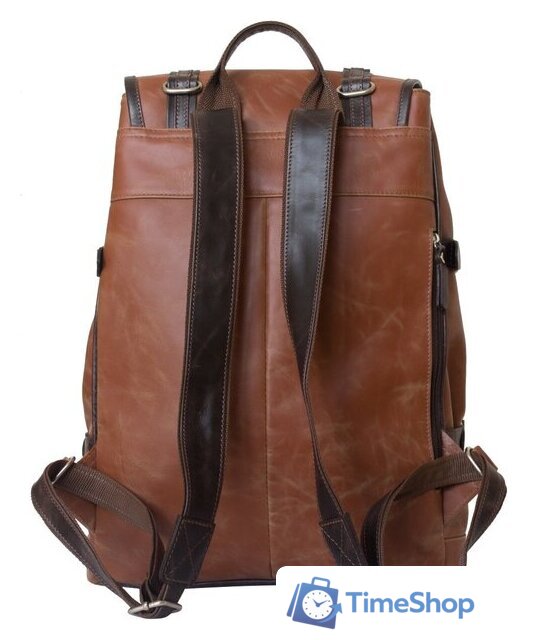 Городской рюкзак Carlo Gattini Volturno 3004-03 (коньяк/темно-коричневый) - Изображение №3 — Интернет-магазин Time-Shop