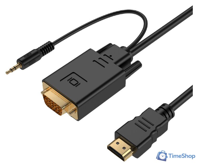 Кабель Cablexpert A-HDMI-VGA-03-10M - Изображение №1 — Интернет-магазин Time-Shop