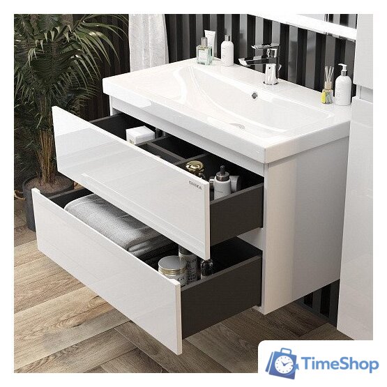  Onika Тумба под умывальник Эвада 80 108058 - Изображение №4 — Интернет-магазин Time-Shop