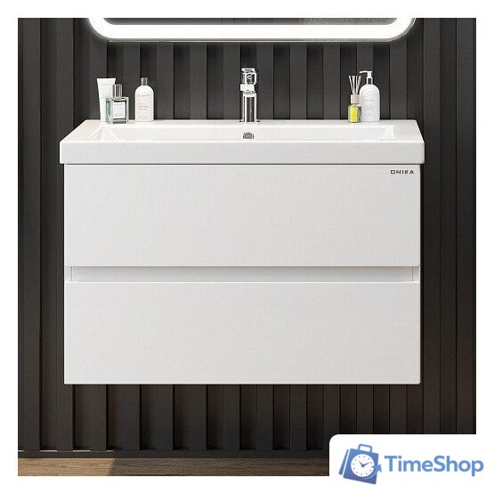  Onika Тумба под умывальник Эвада 80 108058 - Изображение №3 — Интернет-магазин Time-Shop