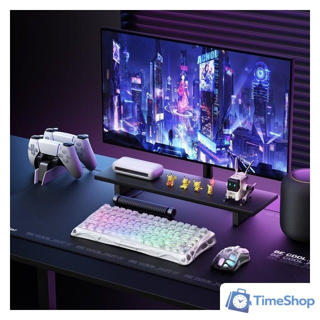 Клавиатура Gravastar Mercury K1 Lite Crystal Aurora (GravaStar Stellar Flash) - Изображение №7 — Интернет-магазин Time-Shop