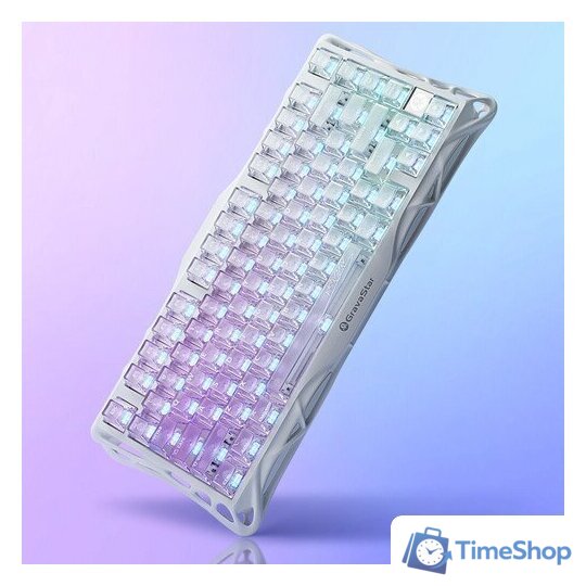 Клавиатура Gravastar Mercury K1 Lite Crystal Aurora (GravaStar Stellar Flash) - Изображение №2 — Интернет-магазин Time-Shop