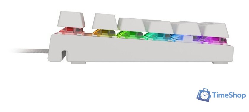 Клавиатура Genesis Thor 303 TKL RGB (белый, нет кириллицы) - Изображение №6 — Интернет-магазин Time-Shop