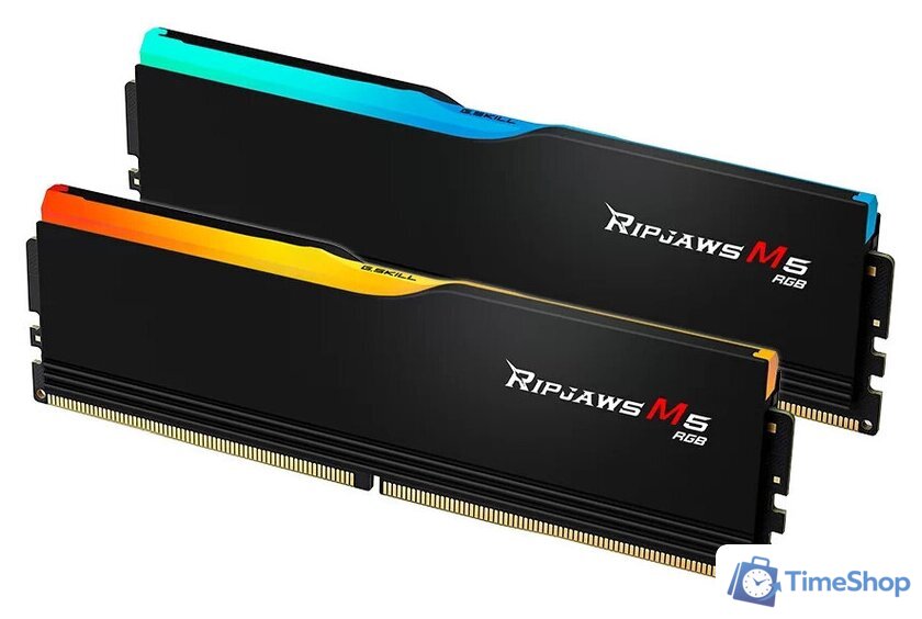 Оперативная память G.Skill Ripjaws M5 RGB 2x32ГБ DDR5 6000 МГц F5-6000J3040G32GX2-RM5RK - Изображение №2 — Интернет-магазин Time-Shop