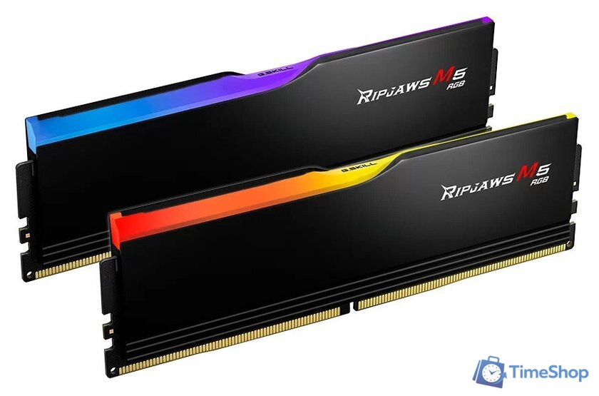 Оперативная память G.Skill Ripjaws M5 RGB 2x32ГБ DDR5 6000 МГц F5-6000J3040G32GX2-RM5RK - Изображение №3 — Интернет-магазин Time-Shop