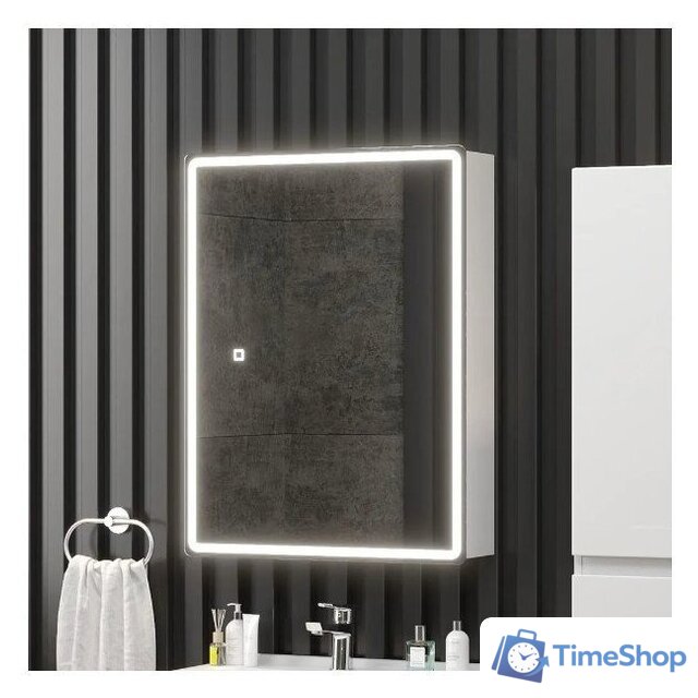  Onika Шкаф с зеркалом Орби 60 206087 - Изображение №4 — Интернет-магазин Time-Shop