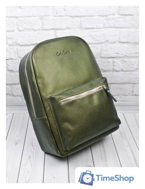 Городской рюкзак Carlo Gattini Premium Albiate 3103-59 (золотой киви) - Изображение №6 — Интернет-магазин Time-Shop