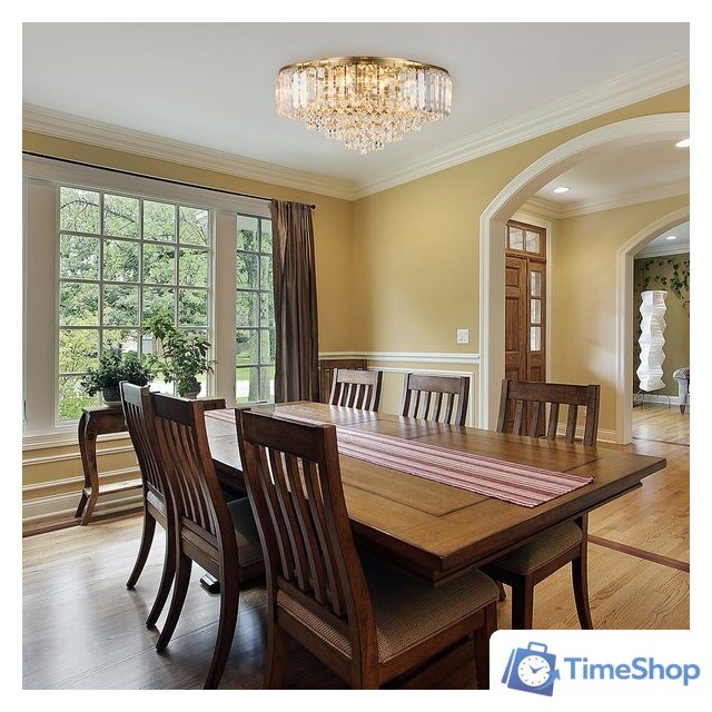 Припотолочная люстра Escada Delicacy 2112/6P Gold - Изображение №4 — Интернет-магазин Time-Shop