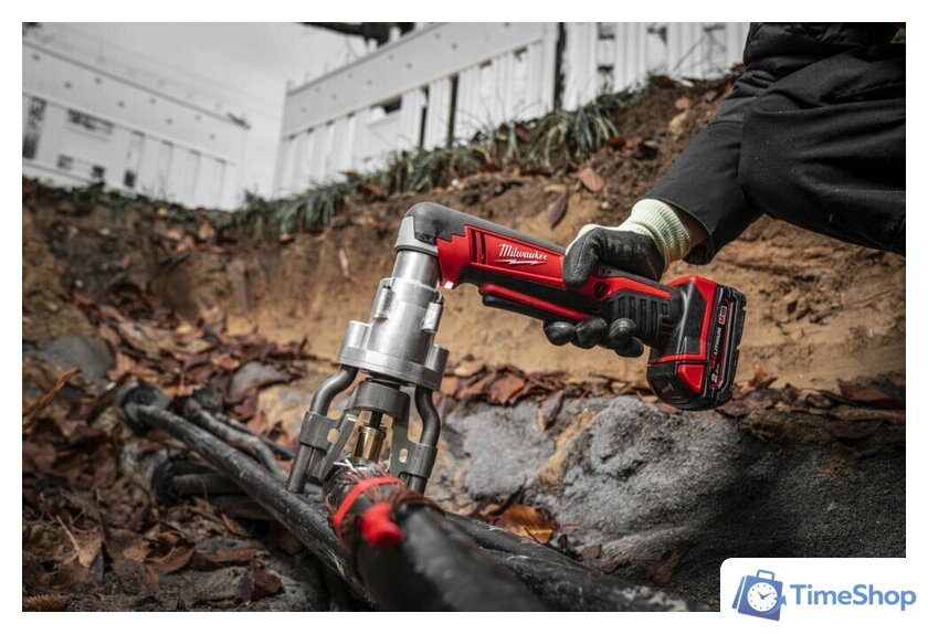 Инструмент для болтовых соединителей и наконечников Milwaukee M18 M18BSBT-202X 4933493289 (с 2-мя АКБ, кейс) - Изображение №5 — Интернет-магазин Time-Shop