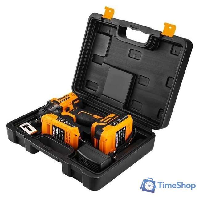 Гайковерт Deko ZKIS20 081-1013 (с 2-мя АКБ, кейс) - Изображение №5 — Интернет-магазин Time-Shop