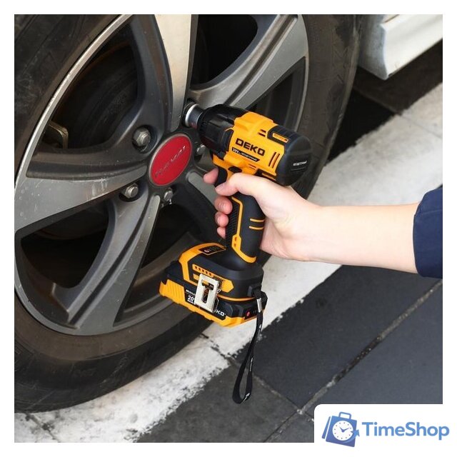 Гайковерт Deko ZKIS20 081-1013 (с 2-мя АКБ, кейс) - Изображение №7 — Интернет-магазин Time-Shop