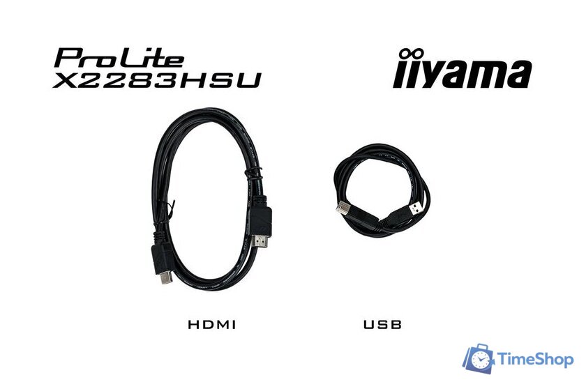 Монитор iiyama ProLite X2283HSU-B1 - Изображение №3 — Интернет-магазин Time-Shop