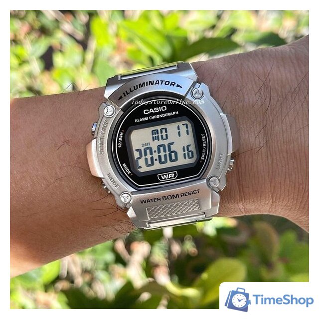 Наручные часы Casio Illuminator W-219HD-1A - Изображение №2 — Интернет-магазин Time-Shop