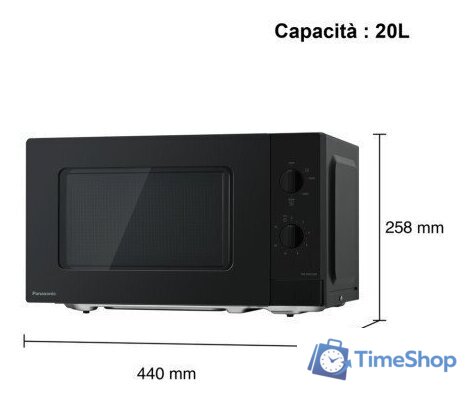 Микроволновая печь Panasonic NN-SM22QBEPG - Изображение №3 — Интернет-магазин Time-Shop