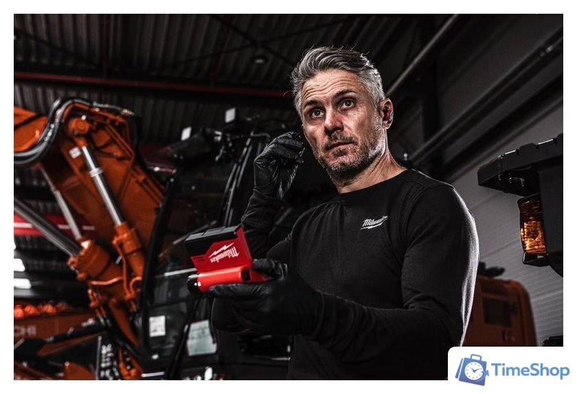 Наушники Milwaukee L4RLEPB-301 RL BT - Изображение №4 — Интернет-магазин Time-Shop