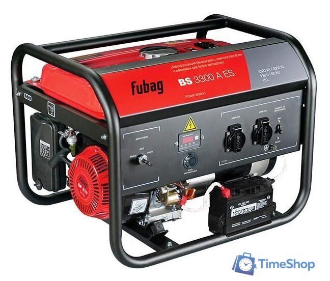 Бензиновый генератор Fubag BS 3300 A ES - Изображение №1 — Интернет-магазин Time-Shop
