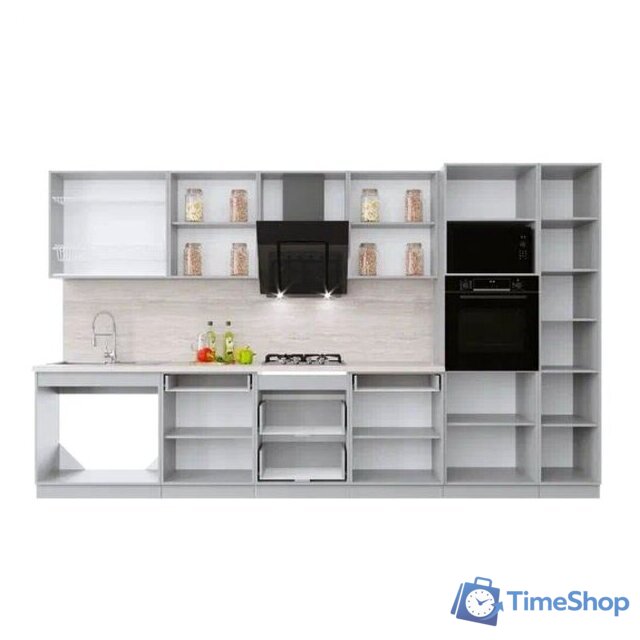 Готовая кухня Интерлиния Мила Крафт 3.6 (дуб английский) - Изображение №3 — Интернет-магазин Time-Shop