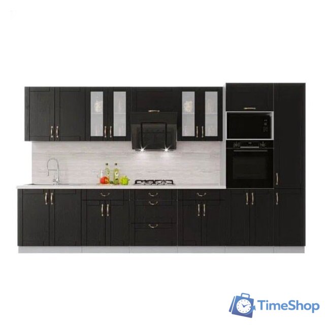 Готовая кухня Интерлиния Мила Крафт 3.6 (дуб английский) - Изображение №1 — Интернет-магазин Time-Shop