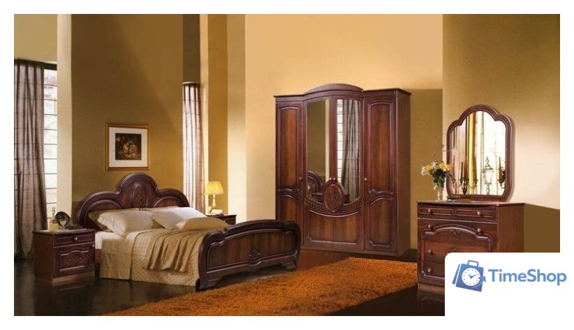 Тумба ФорестДекоГрупп Щара правая (орех) - Изображение №2 — Интернет-магазин Time-Shop