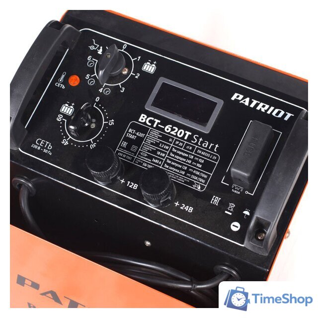 Пуско-зарядное устройство Patriot BCT-620T Start [650301565] - Изображение №2 — Интернет-магазин Time-Shop