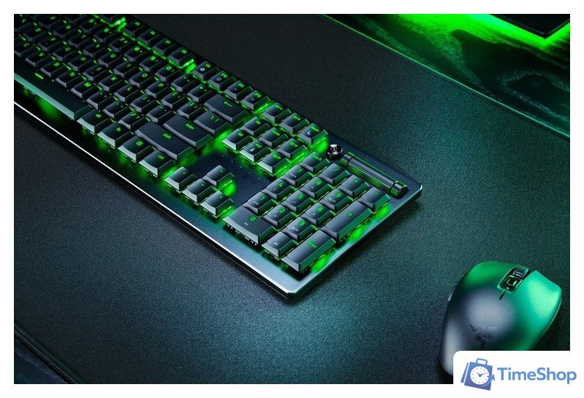 Клавиатура Razer Deathstalker V2 Pro Wireless (черный, Razer Low Profile Optical Purple, нет кириллицы) - Изображение №15 — Интернет-магазин Time-Shop