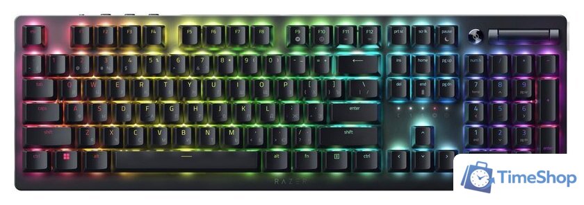 Клавиатура Razer Deathstalker V2 Pro Wireless (черный, Razer Low Profile Optical Purple, нет кириллицы) - Изображение №1 — Интернет-магазин Time-Shop